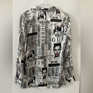 GUESS NWT Long Sleeve Button Up Shirt NWT